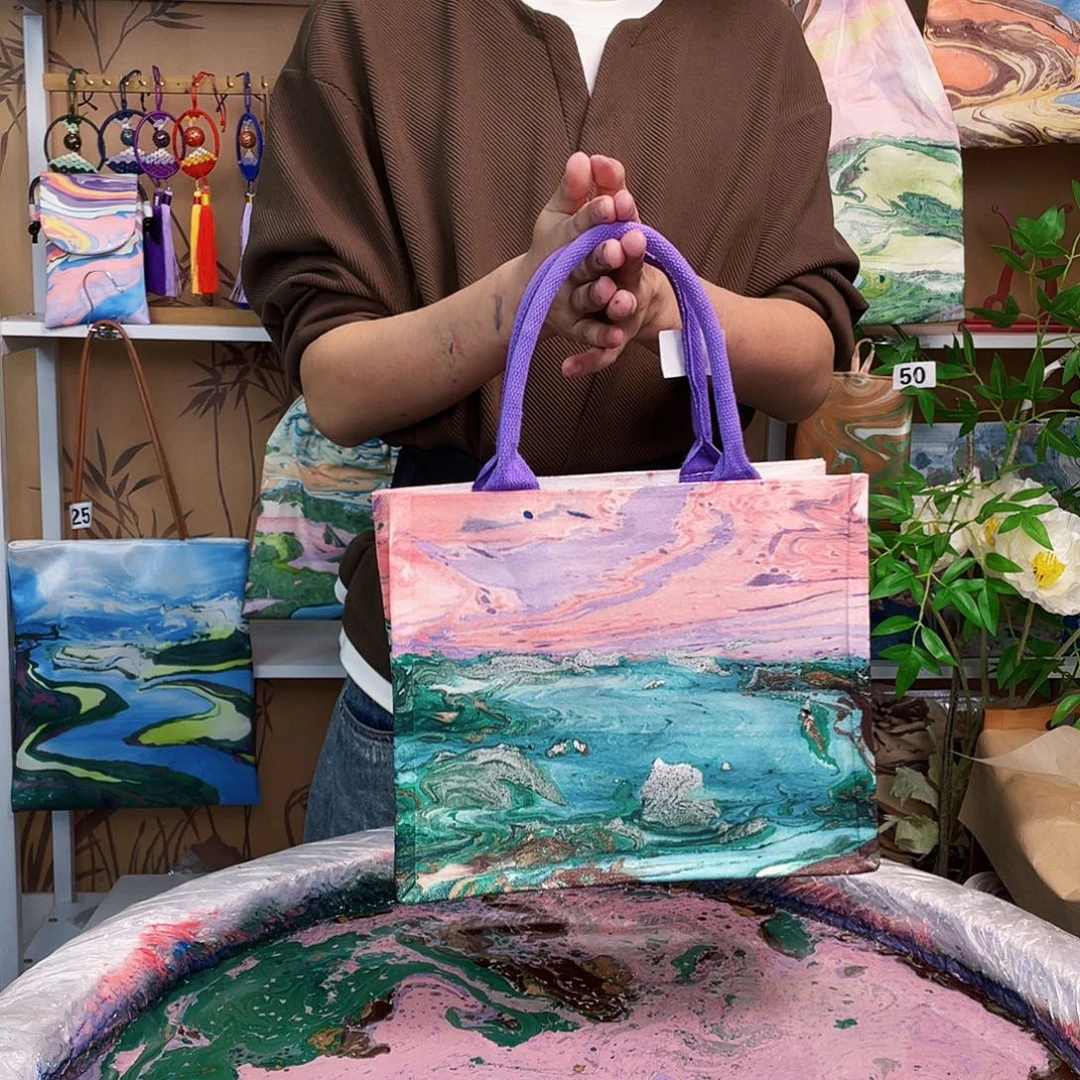 大漆制作 大漆包包