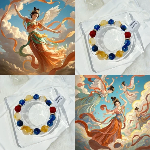 【一梦敦煌】敦煌系列设计师款水晶手串