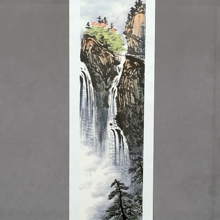 国画亲笔手绘放心去藏