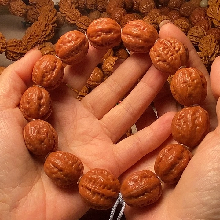 文玩核桃手串龙骨八棱