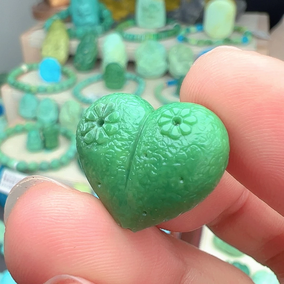 绿松石未镶嵌主播万珍