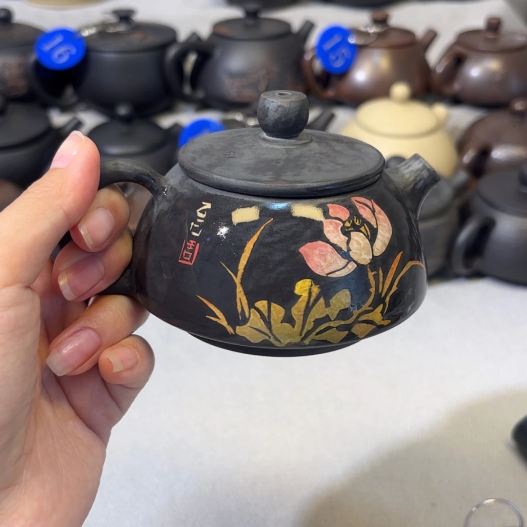 【闪购商品】红泥 手磨刻填 容量 150c c