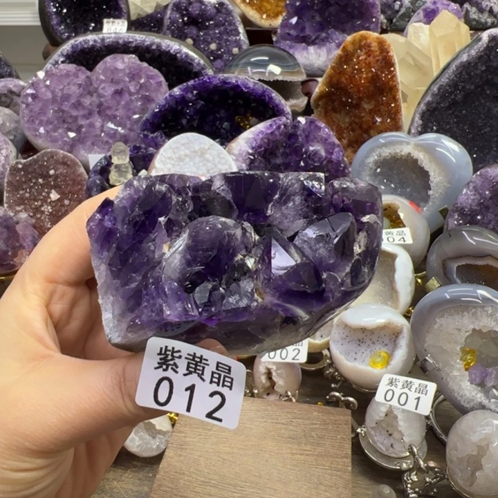 未镶嵌大型摆件（非配饰）紫晶12