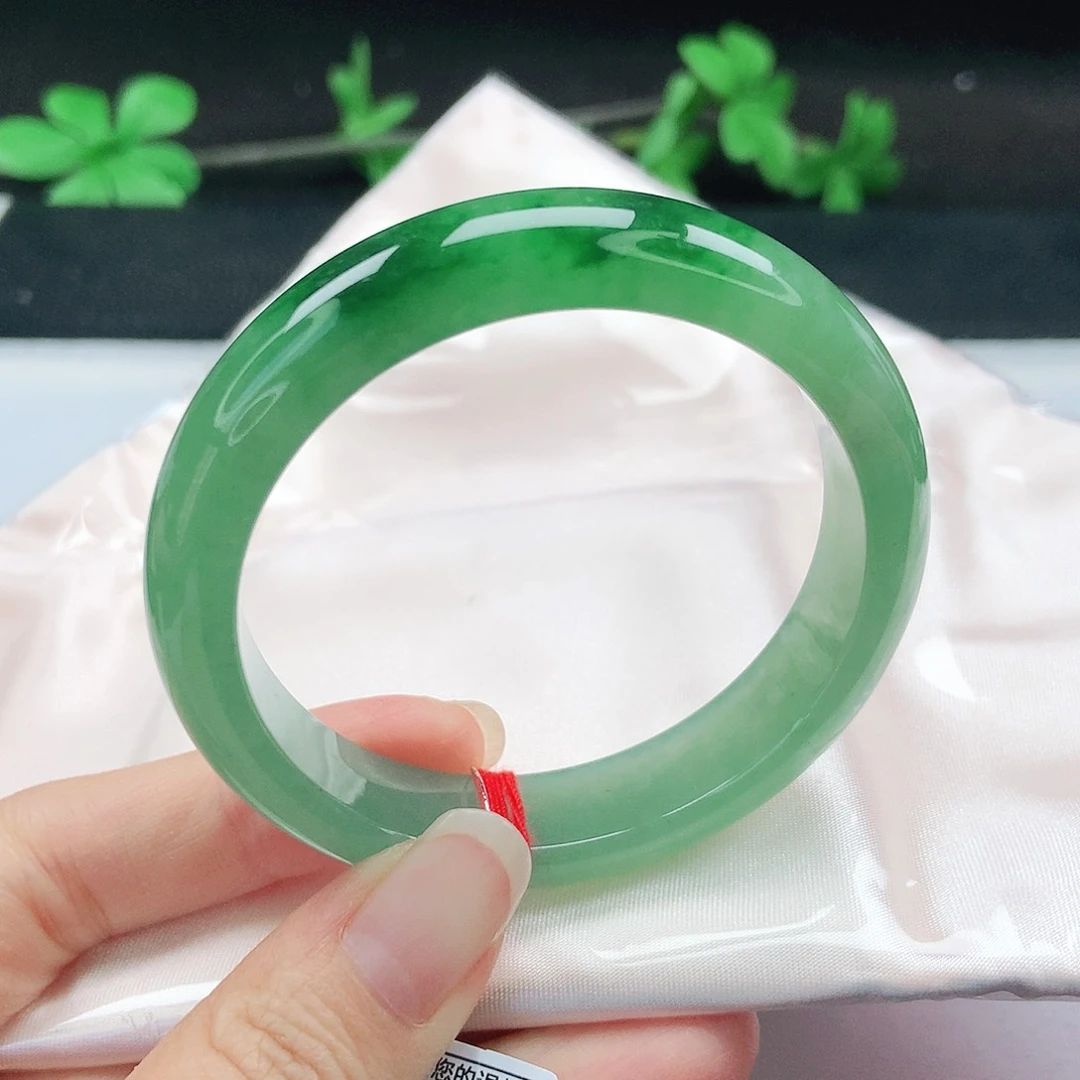 未镶嵌手镯翡翠亲****糖54圈