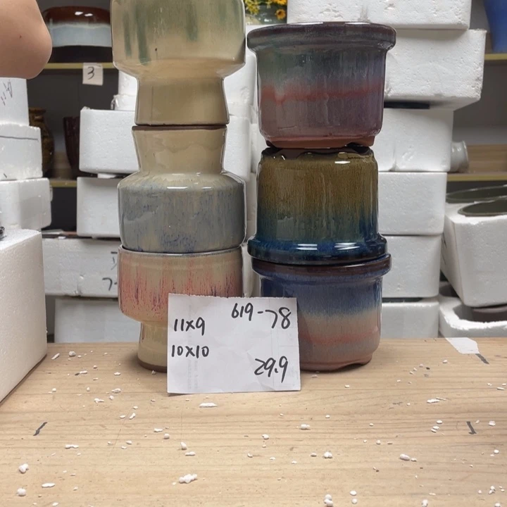 紫砂花盆多肉花盆微瑕78