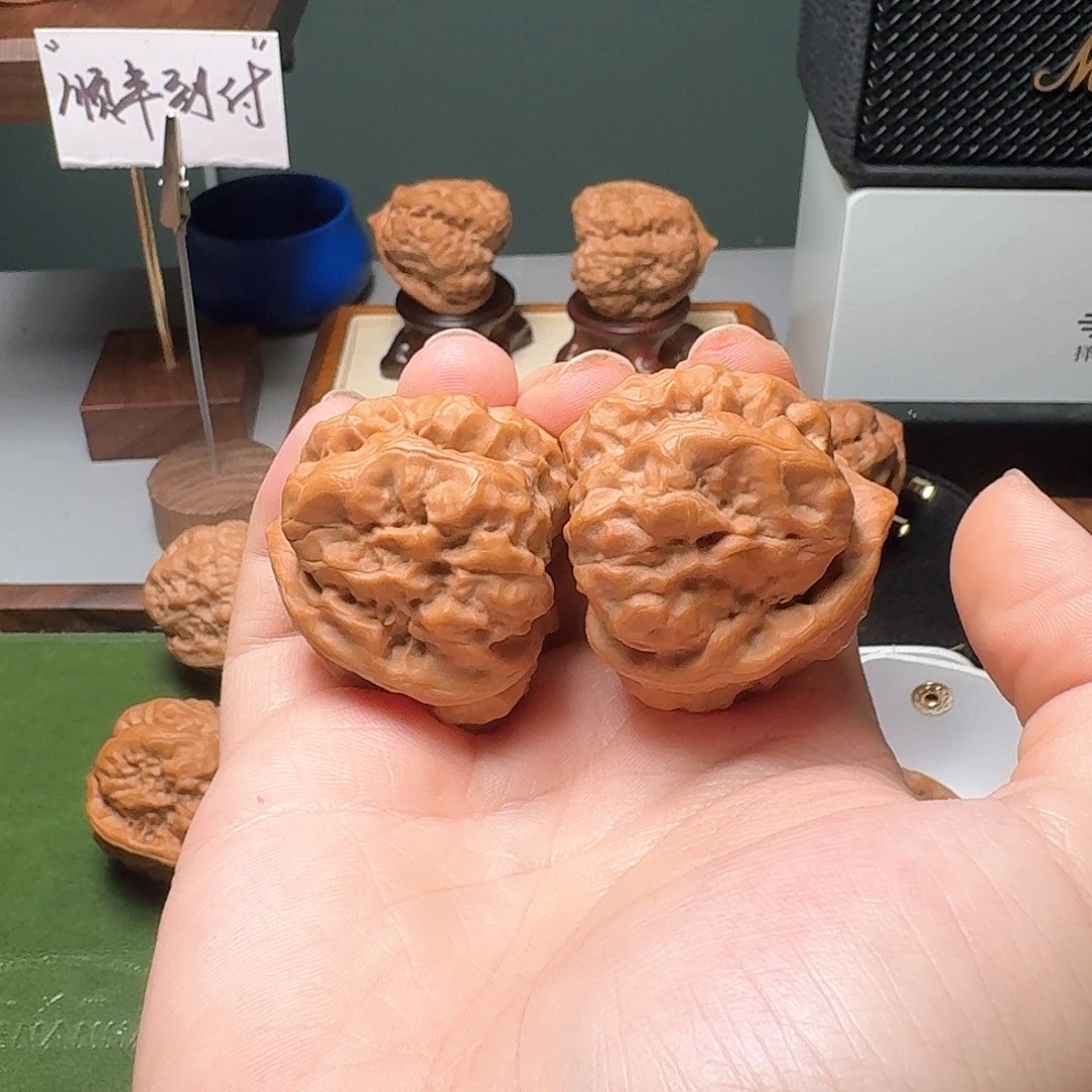 安***吉吊坠文玩核桃择真严选40龙蟾延庆