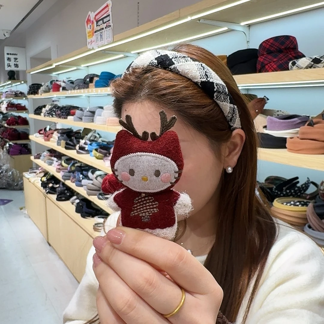 布艺非金属新款kt发绳