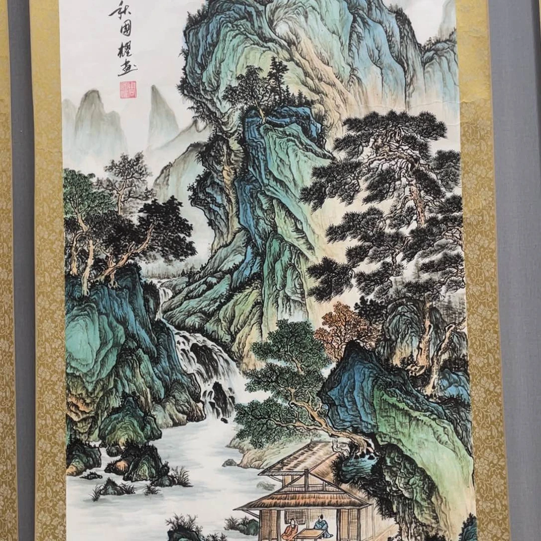 国画老师手笔手绘作品y