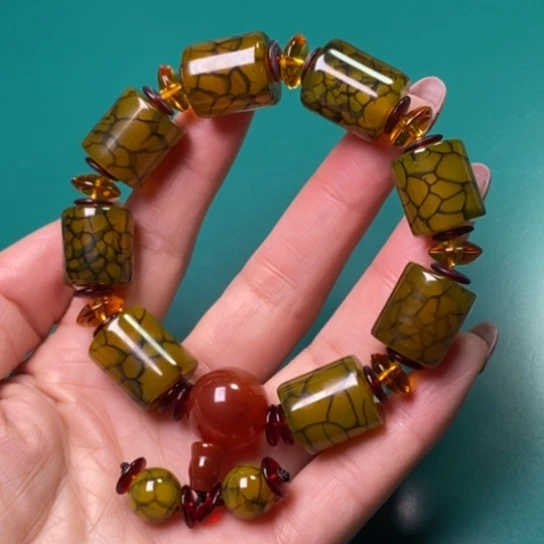 玛瑙/玉髓未镶嵌手链