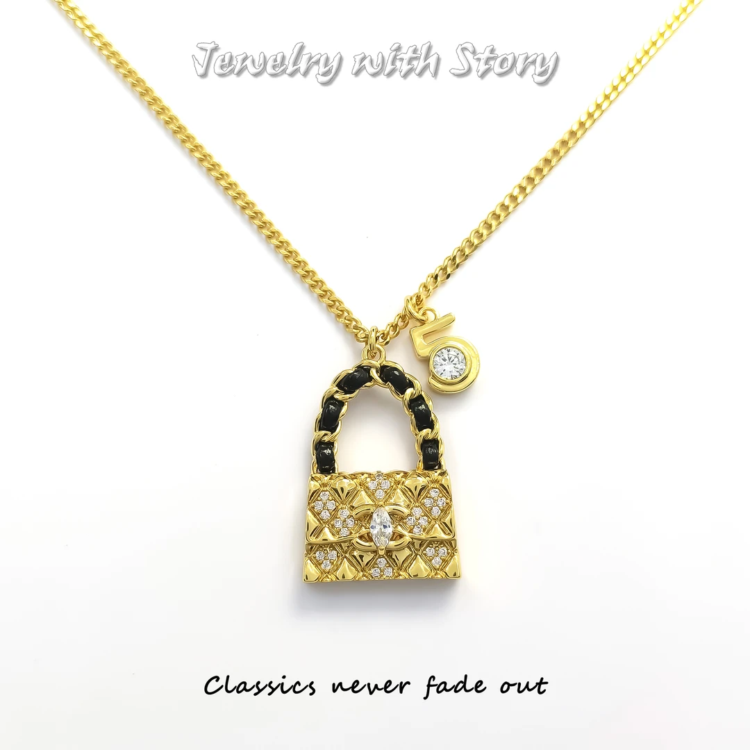 铜合金项链 BLX-70984 项链气质时尚欧美轻奢简约