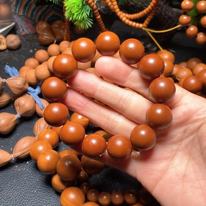 橄榄核手串1.7无补光珠