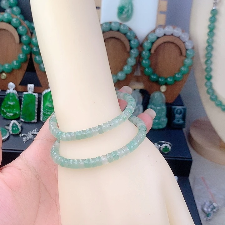 石英质玉未镶嵌手链6mm