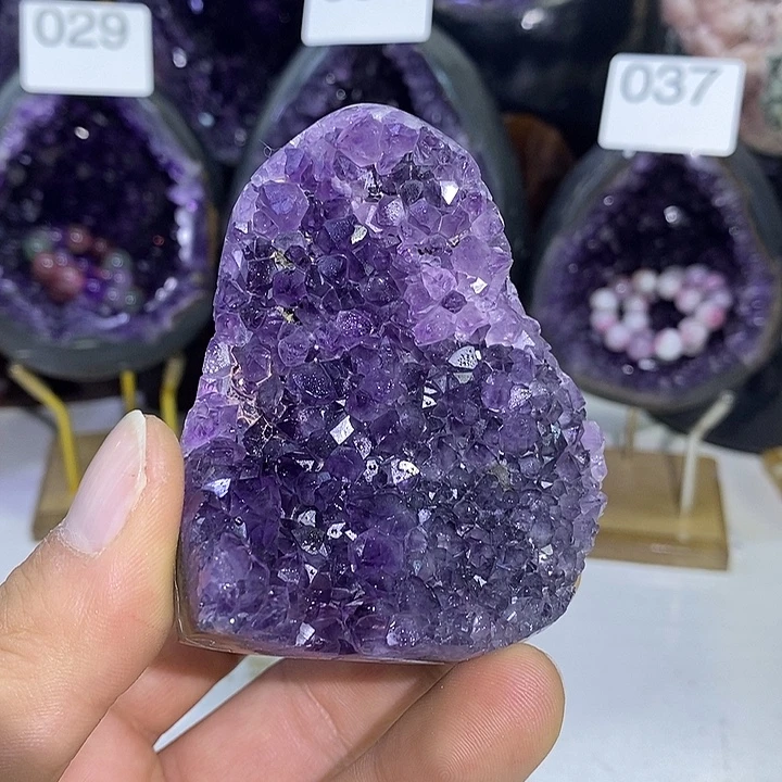 未镶嵌大型摆件（非配饰）紫晶038