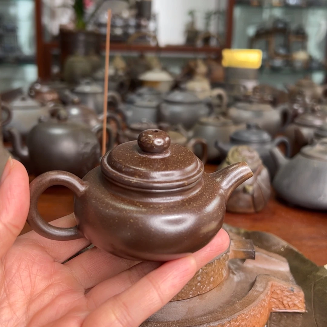 贵台龙窑柴烧茶壶A09