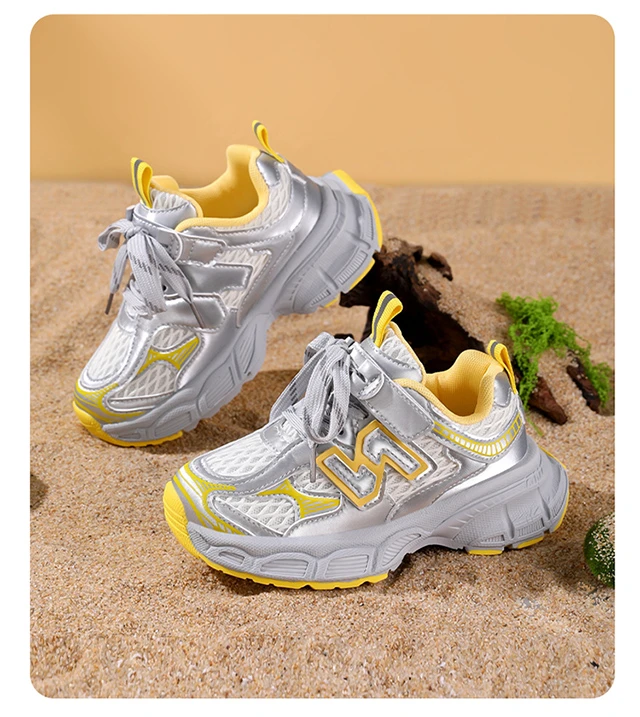 【步步高登】富宝龙童鞋运动老爹鞋女童超轻网鞋透气网面鞋 2521