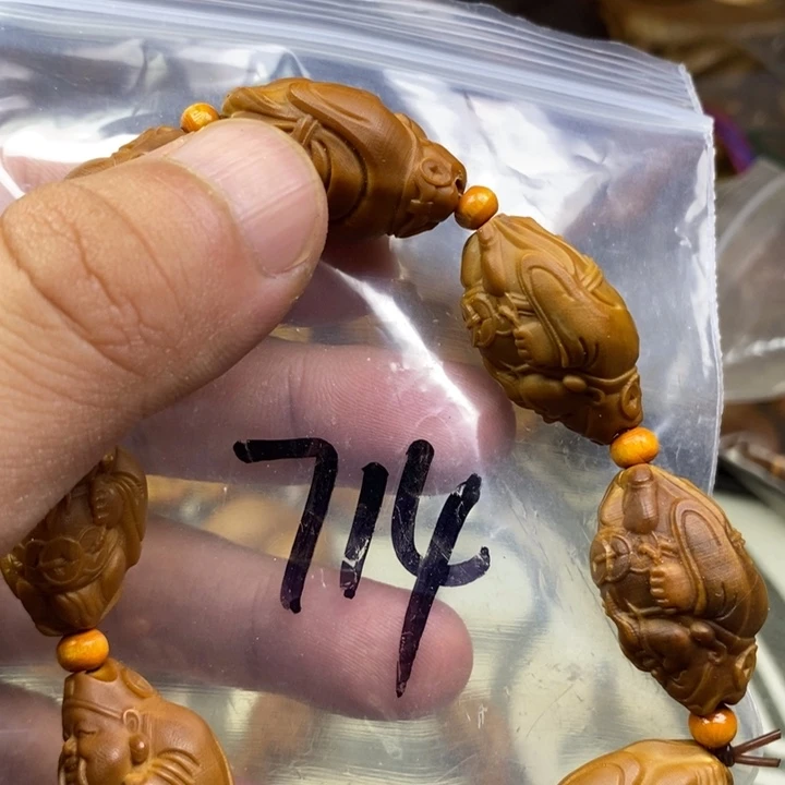 橄榄核手串/手链橄榄核雕工艺手串