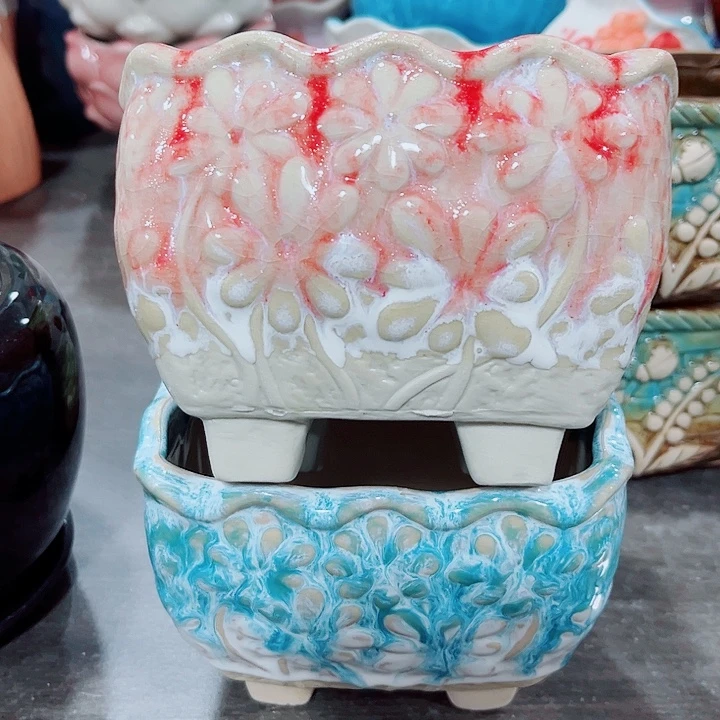 多肉花盆满10元包邮