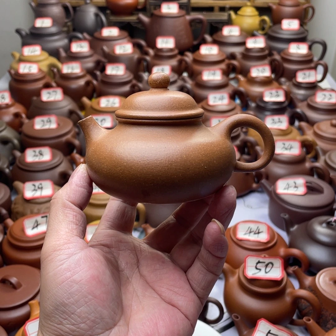 茶壶紫砂宜兴紫砂半手工