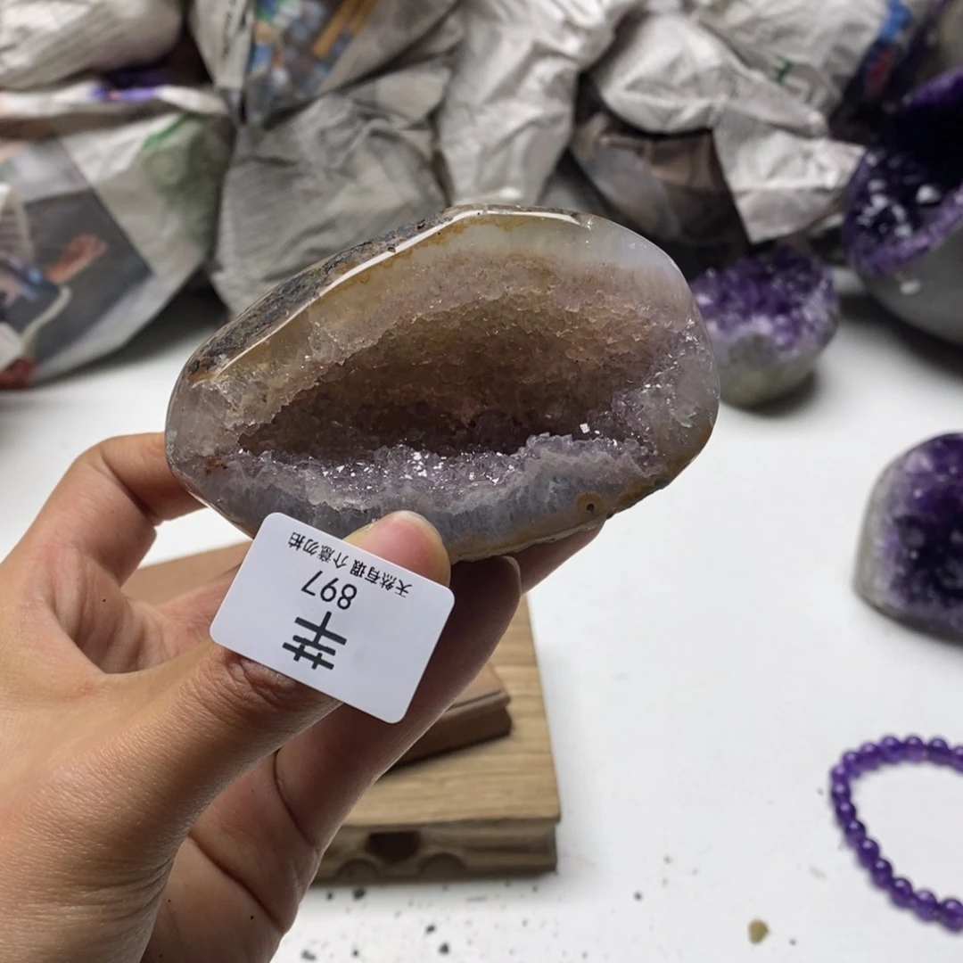 水晶未镶嵌珠宝半成品