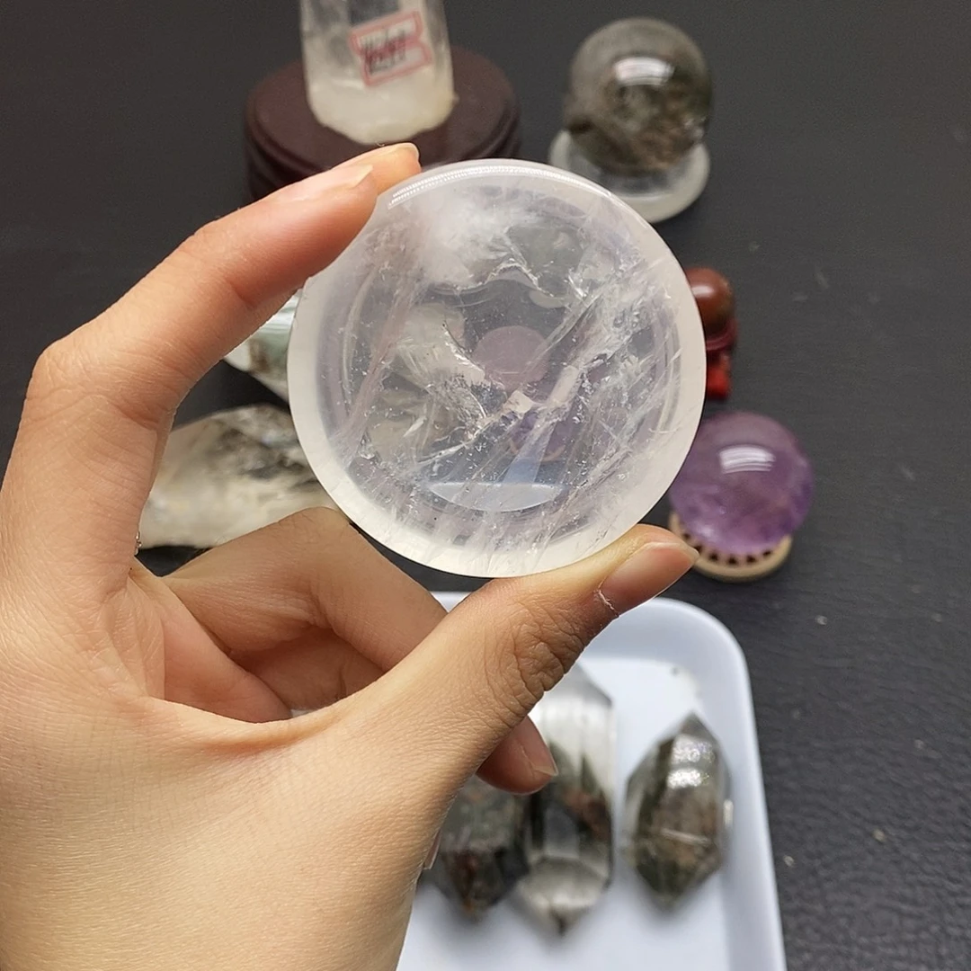 未镶嵌水晶珠宝半成品192水晶石