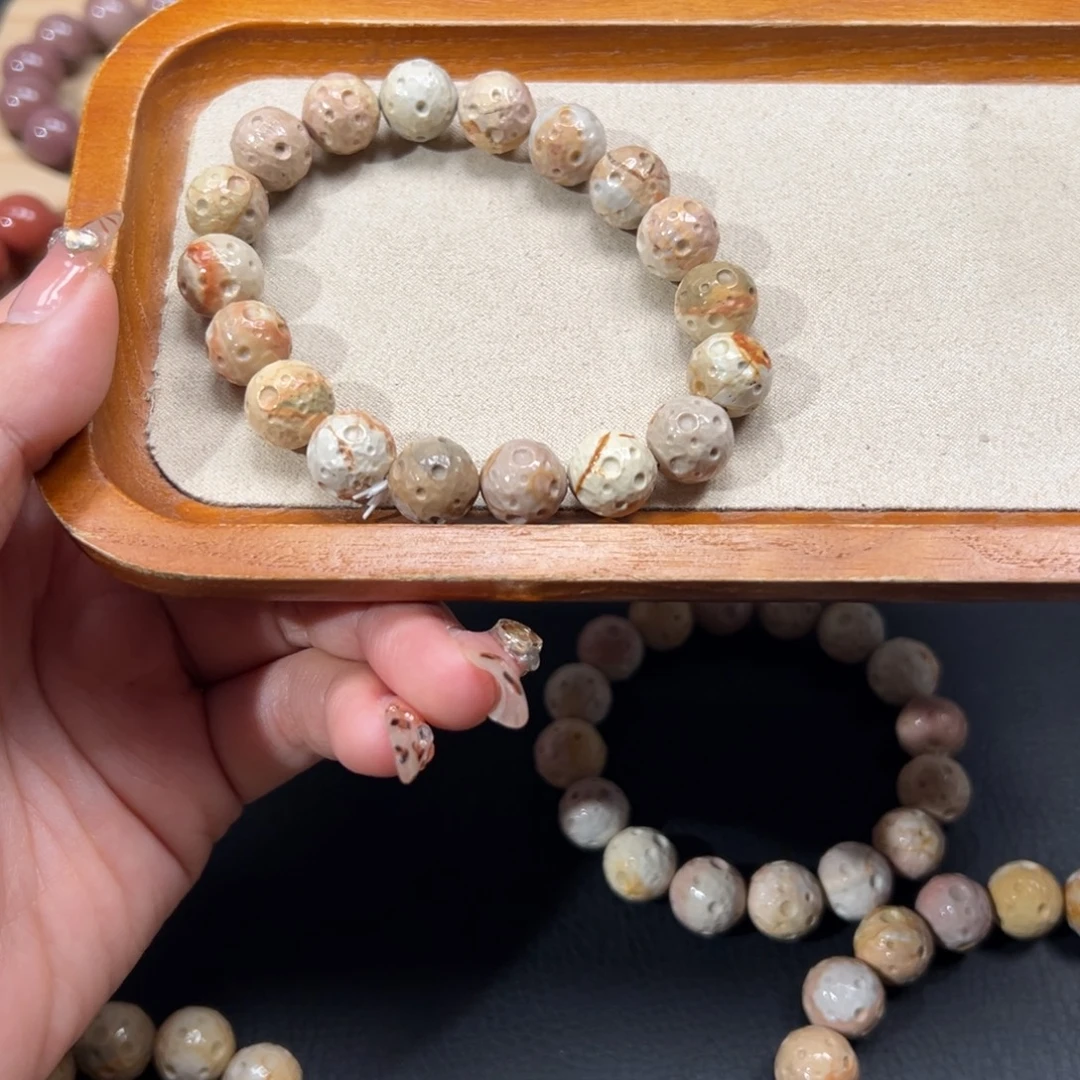 盼***拉石英质玉未镶嵌手链79