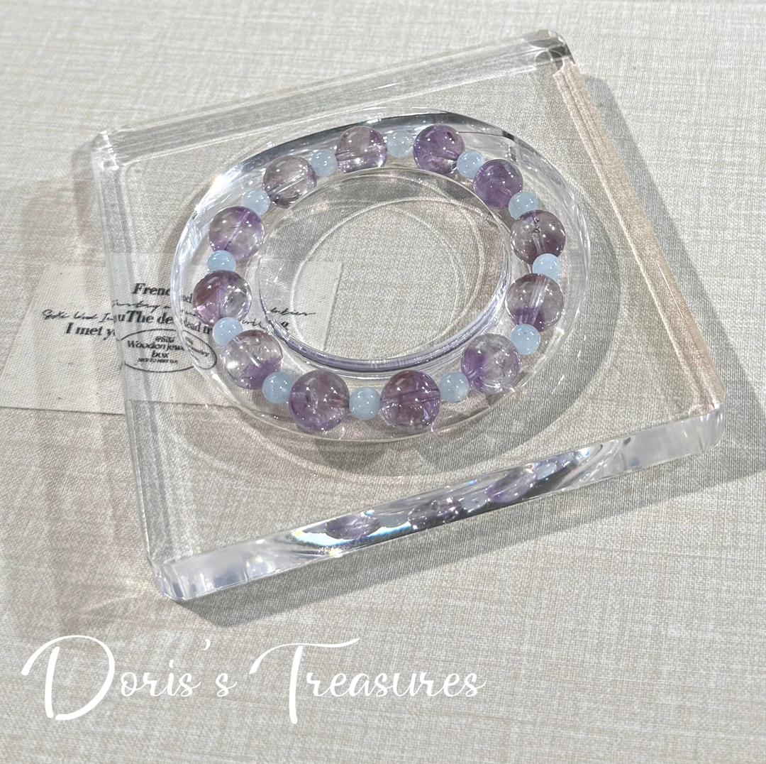 【蓝紫星辰】水晶手串 气质多样性发一颜色微差