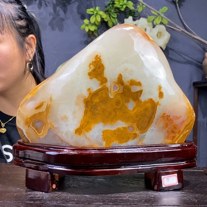 石材精品古青石摆件