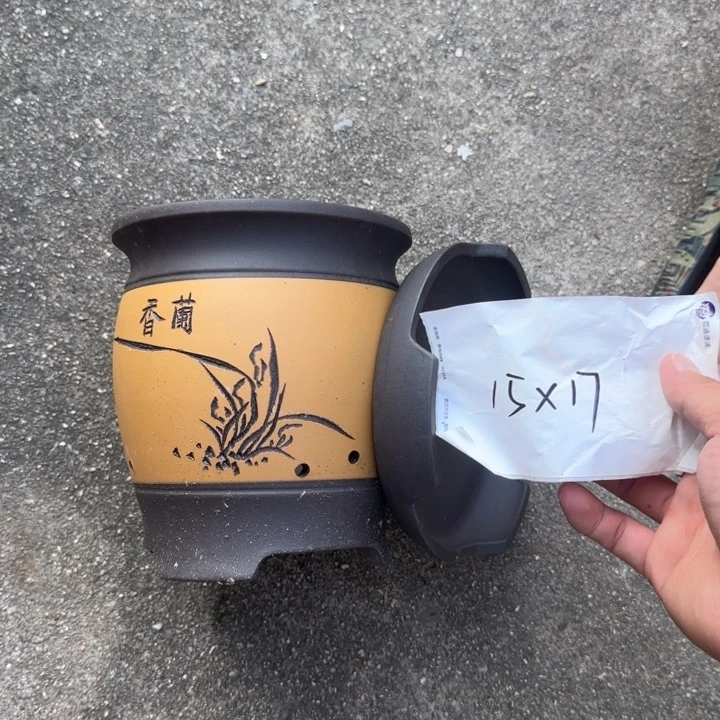 紫砂花盆特价清仓