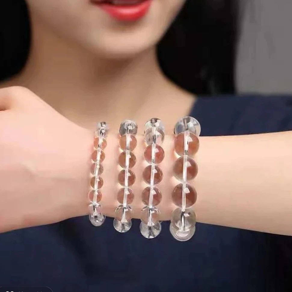 非金属布艺手链 白水手串全净体时尚百搭适合情侣佩戴