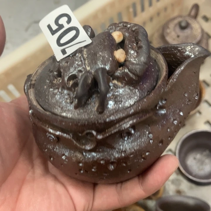 柴烧杯子宝瓶大放漏。