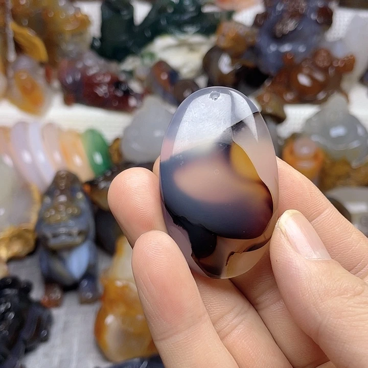 玛瑙/玉髓饰品未镶嵌