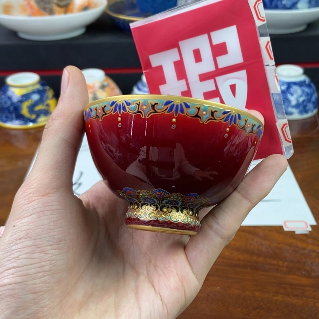 杯景德镇手绘陶瓷艺术