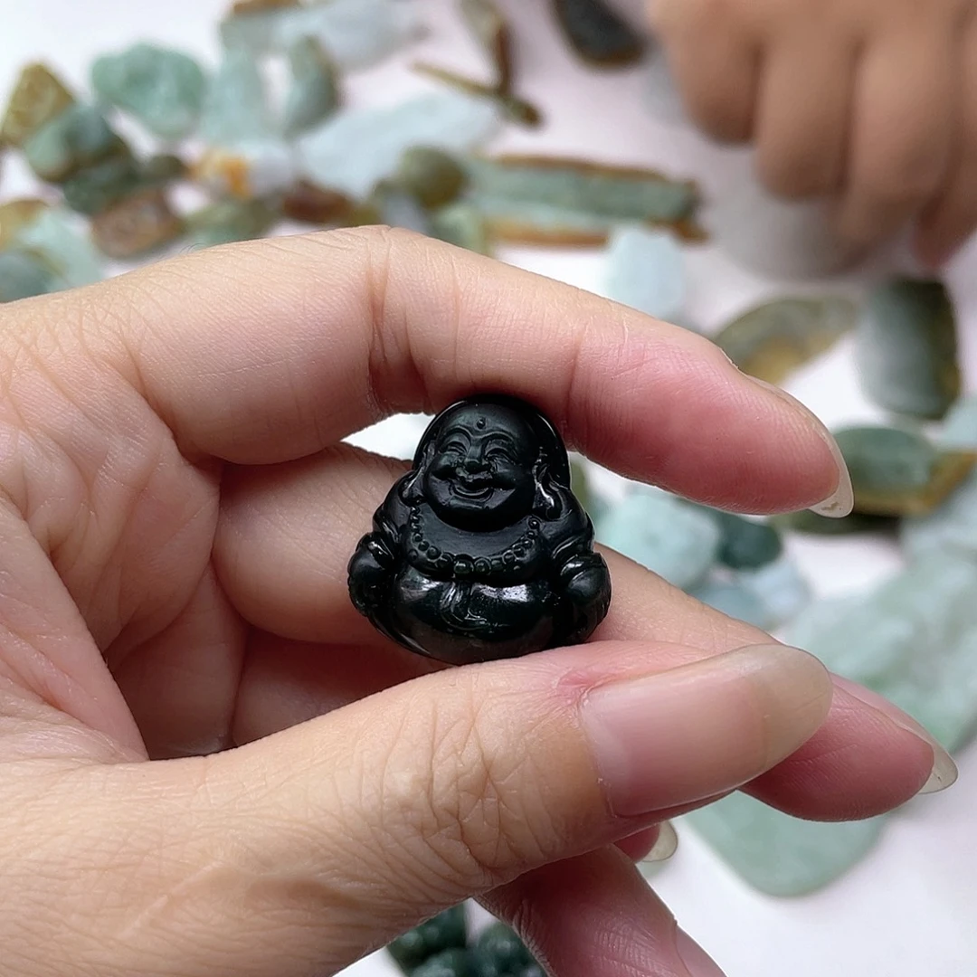 未镶嵌定制翡翠七**云翡翠