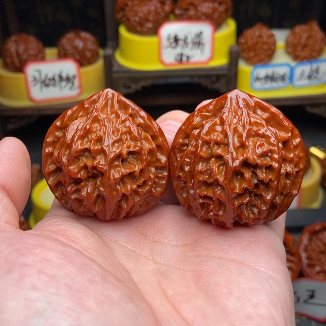 文玩核桃吊坠45灯笼