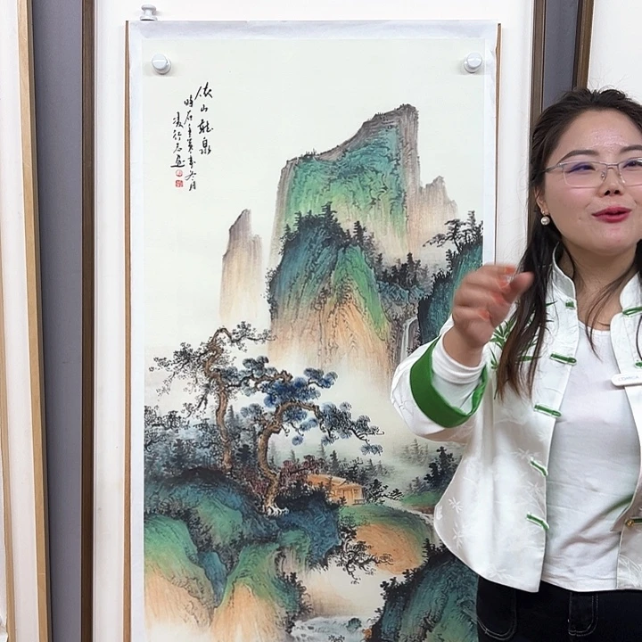 国画中美老师国画作品
