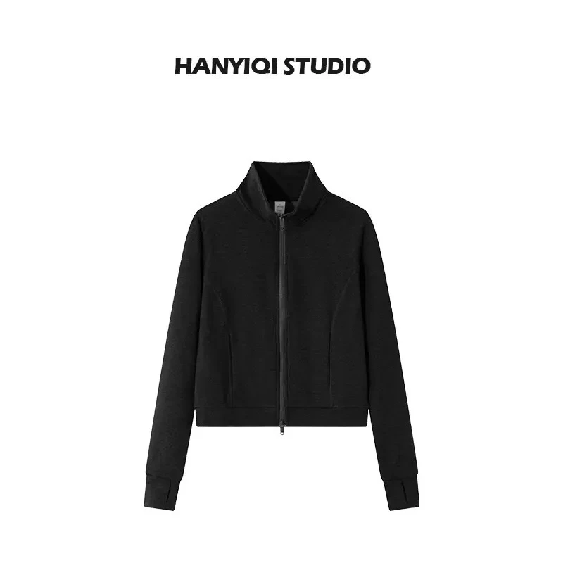 【极简风立领外套】女轻量薄绒老钱风保暖休闲内搭外穿短外套