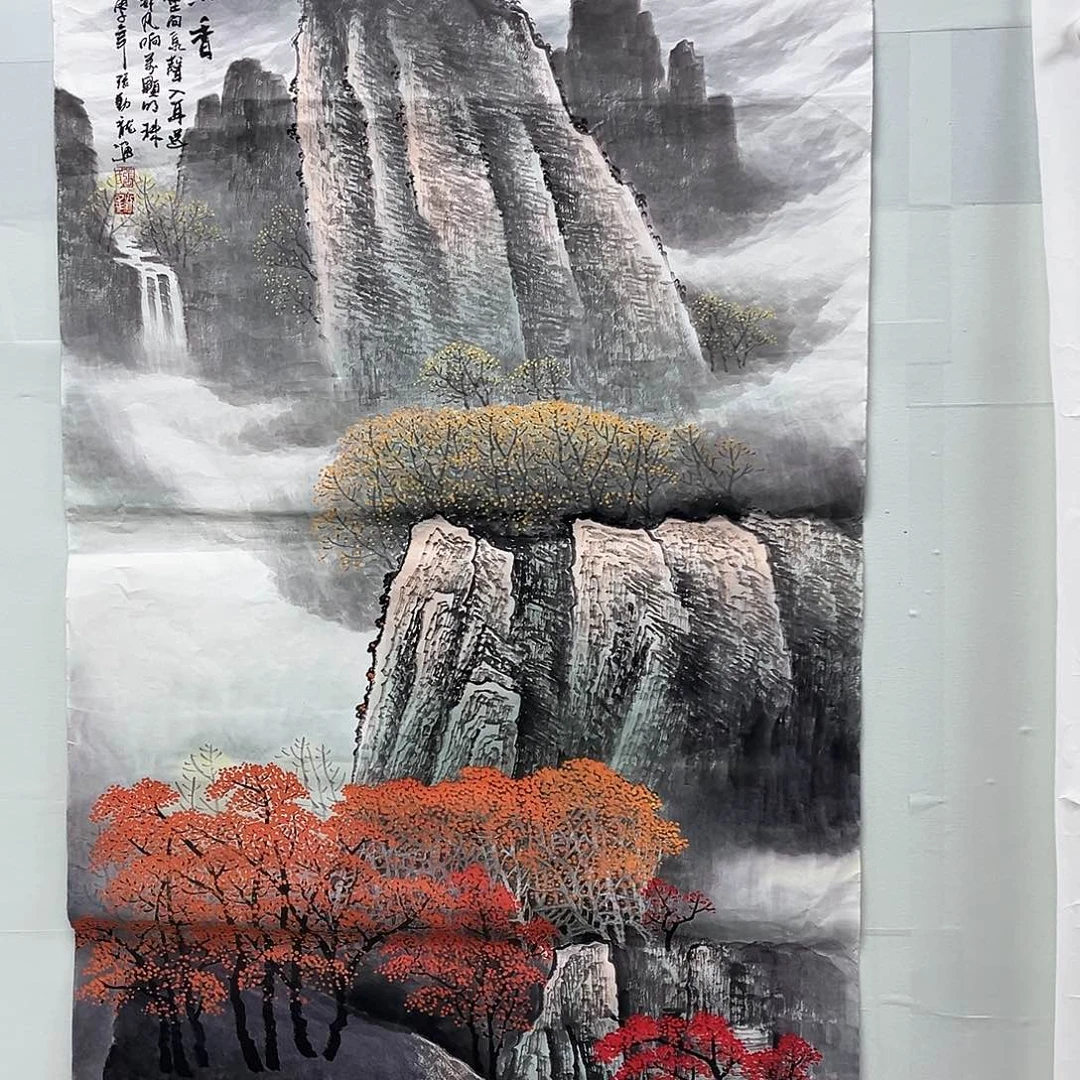 国画国画作品宣纸纯手绘