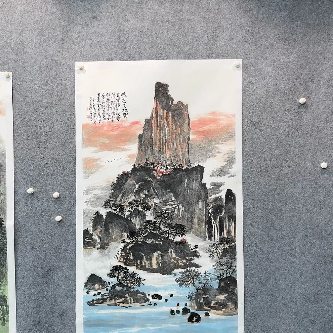 国画国画作品HZY老师
