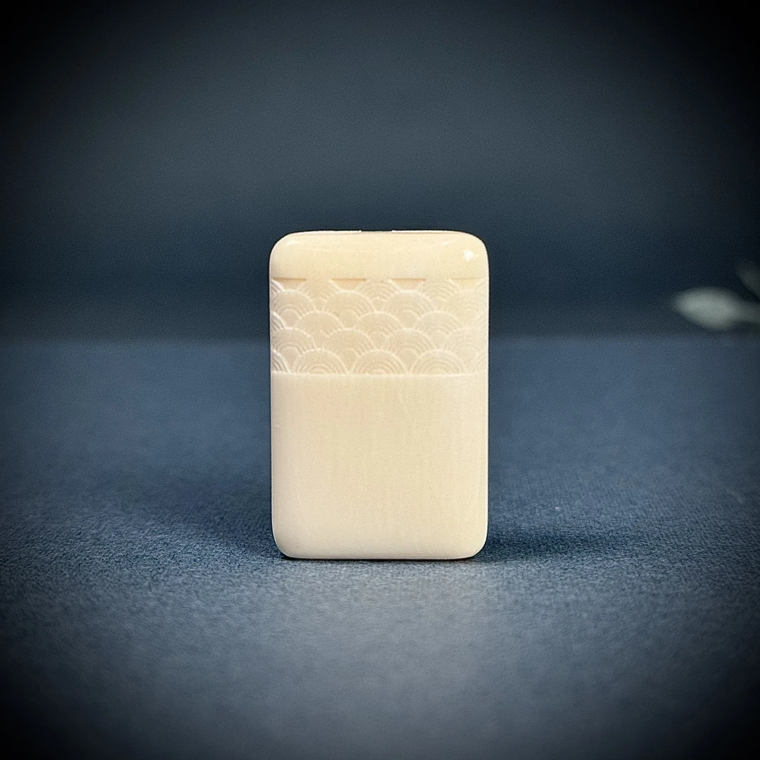 H31-20天然猛犸牙 无事牌约18*28*9mm支持复检假一罚十