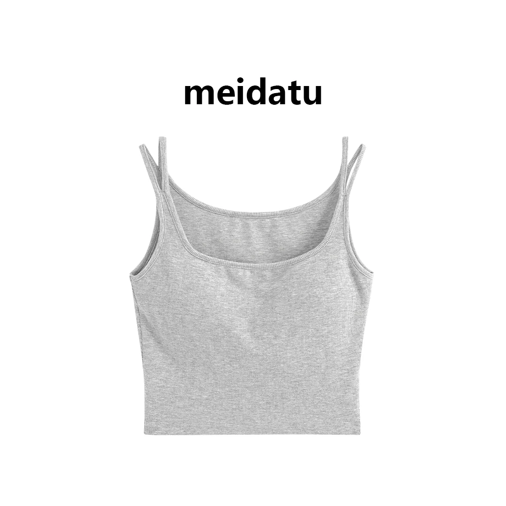 美哒兔（爱不释手）纯欲风修身百搭背心 CK341-5H