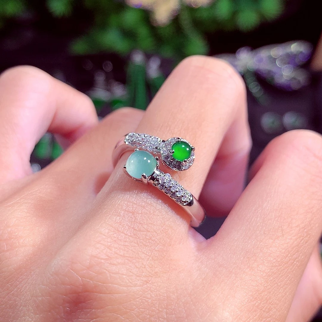 颈饰未镶嵌翡翠天然