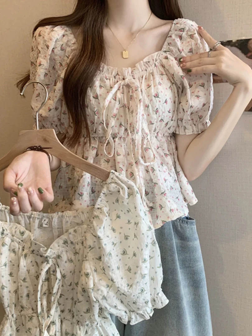 500-599 新款显瘦百搭上衣美式辣妹短款夏季