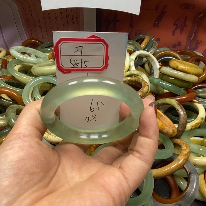 蛇纹石玉未镶嵌手镯27
