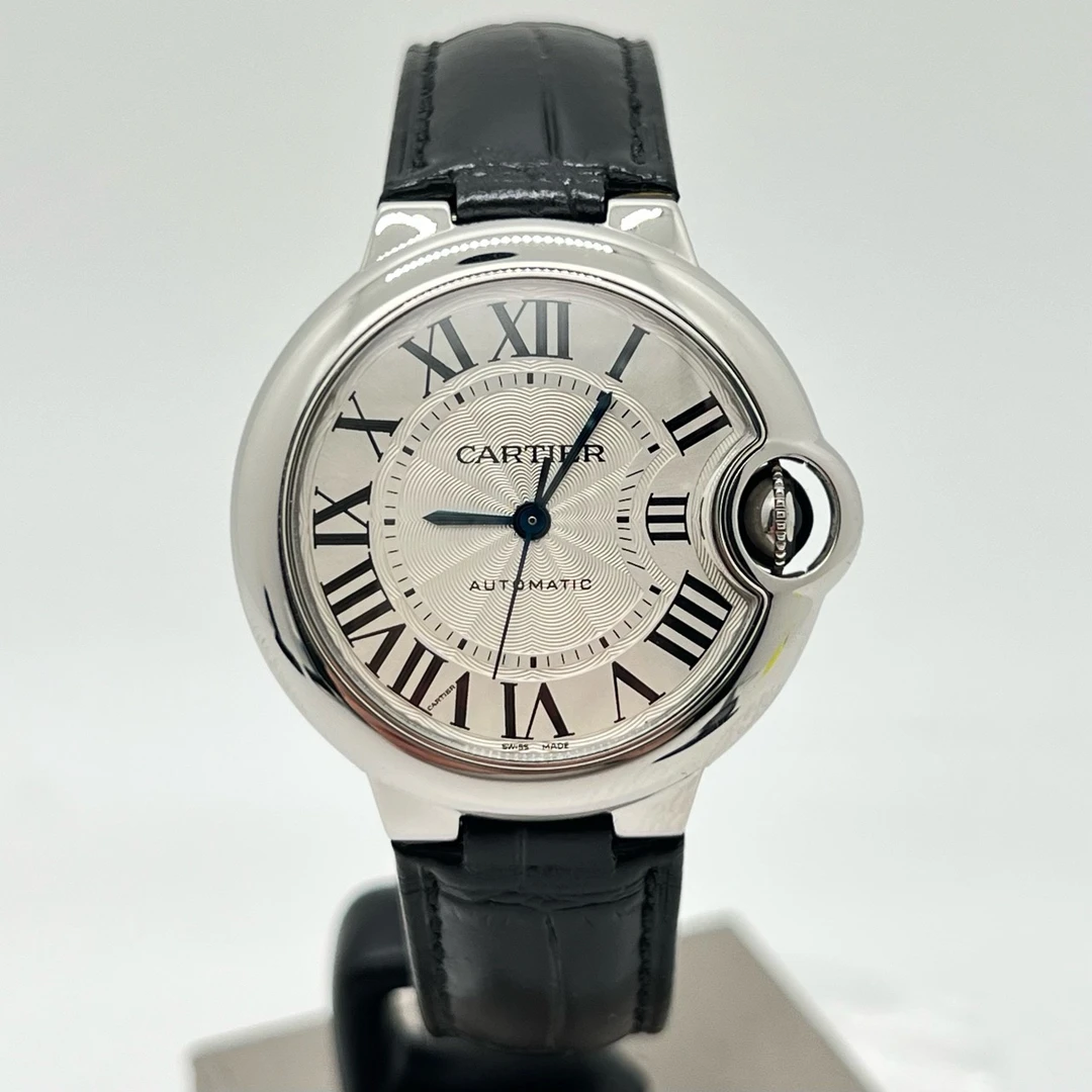 99新 Cartier/卡地亚 99新  蓝气球 自动机械 精钢 33毫米女士