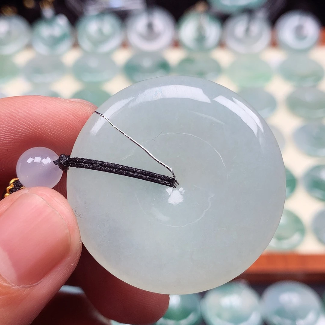 颈饰未镶嵌翡翠39-5.9mm