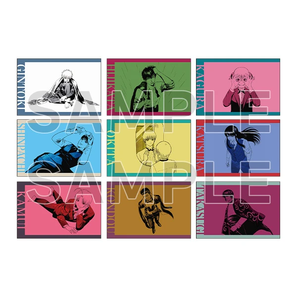 【扉页】银魂JF25明信片背抽（代拆）