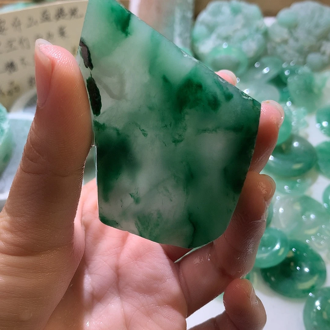 石英质玉未镶嵌珠宝半成品