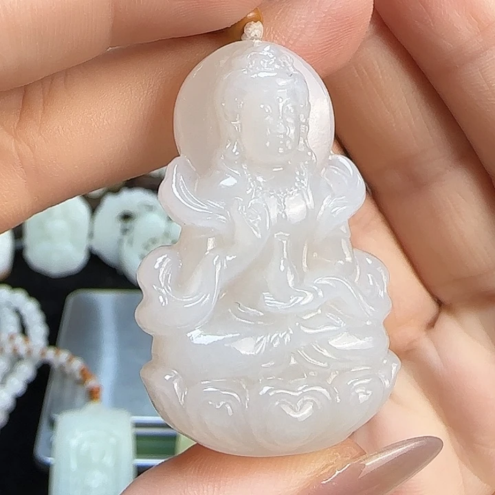 和田玉未镶嵌颈饰定制发货