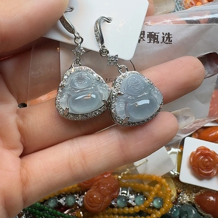 翡翠未镶嵌项链翡翠