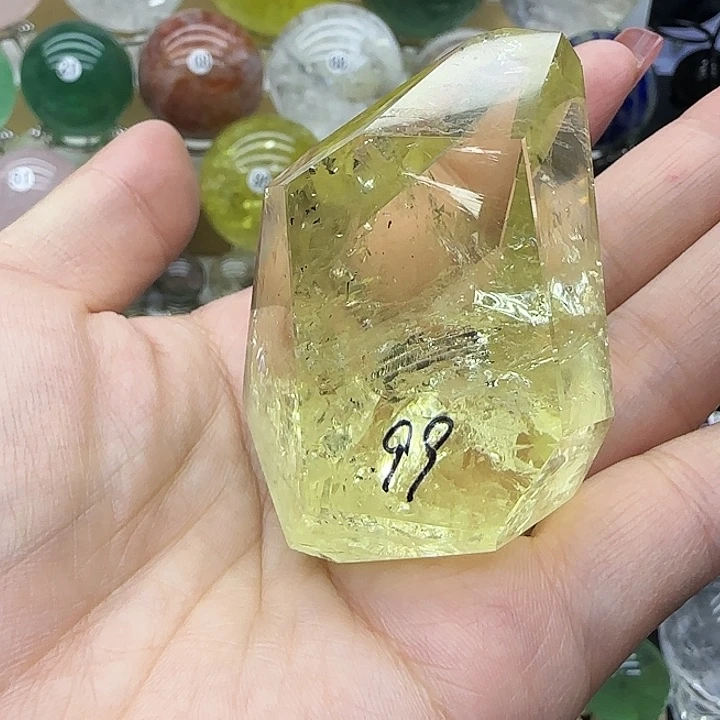 水晶珠宝半成品未镶嵌